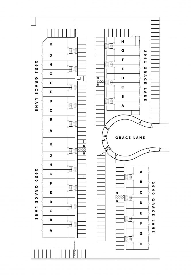 Site Plan 2930-2941 Grace Lane
