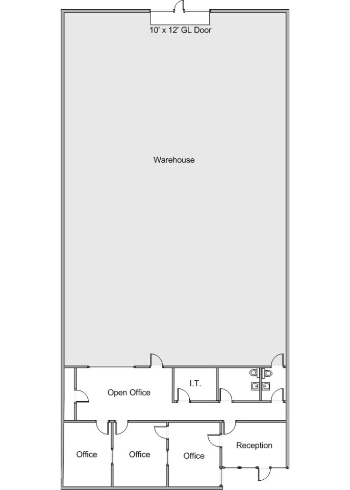 Floor Plan 1525 W. Orange Grove, Unit D