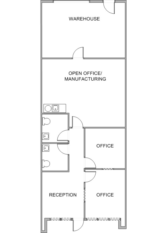 Floor Plan 9300 Santa Anita Ave, Unit 108