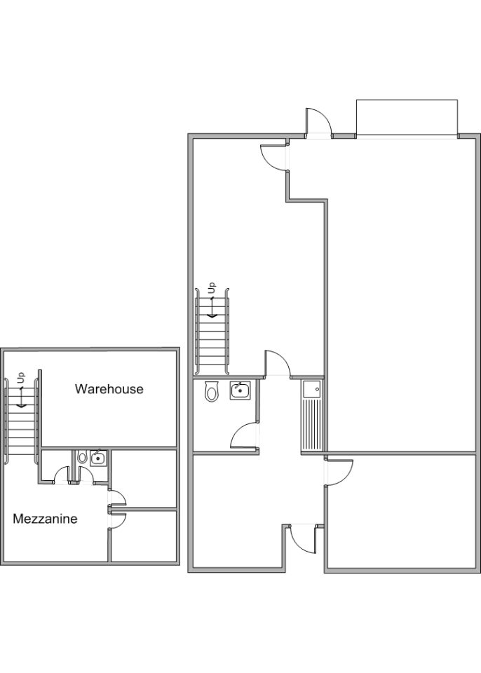 Floor Plan 740 S. Van Buren St., Unit A