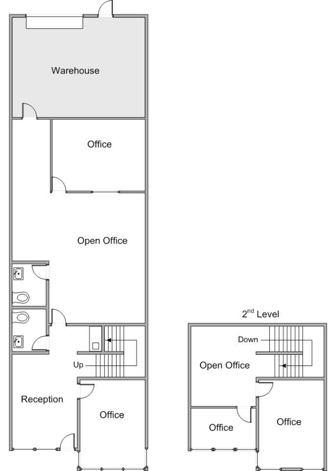 Floor Plan 555 W. Lambert, Unit H