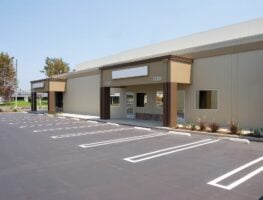 Photo of the Front of Building at Orangethorpe