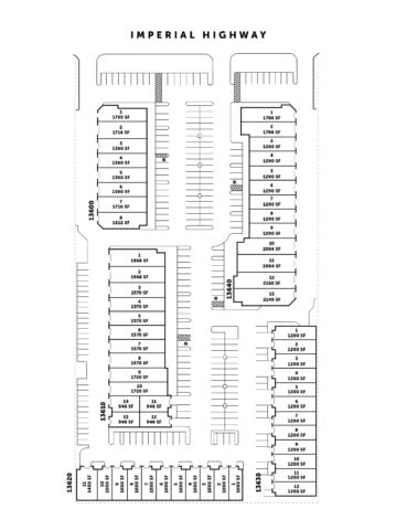 Site Plan 13600-13640 Imperial Highway