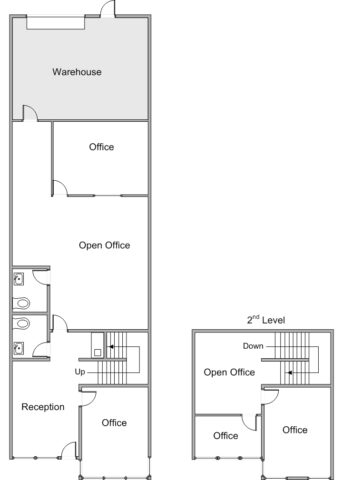 Floor Plan 555 W. Lambert, Unit H