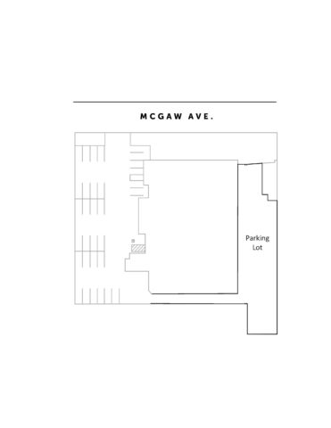 Unit Floor Plan - Parking Lot