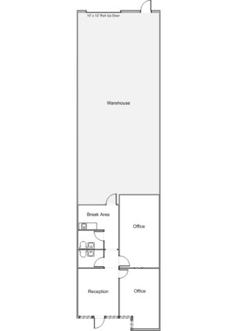 Floor Plan 1533 Orangewood Ave.