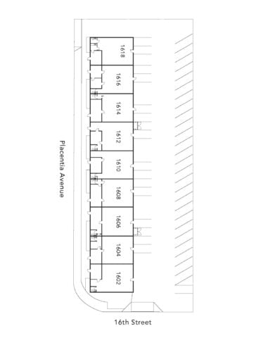 Site Plan 1602-1618 Placentia