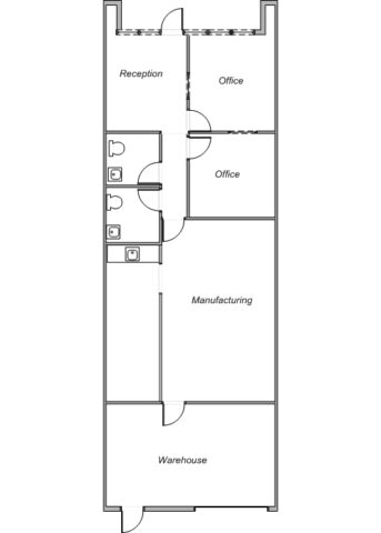 Santa Anita Ave 9360-106 Floor Plan