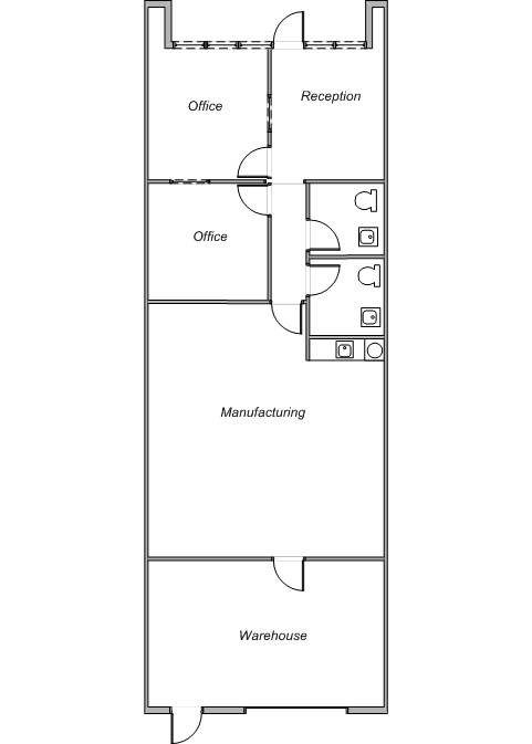 Santa Anita Ave 9360-107 Floor Plan