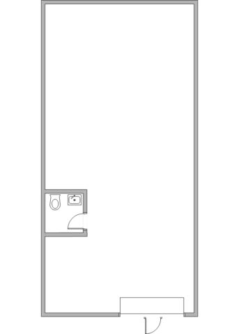 Floor Plan 751 S. State College, Unit 43