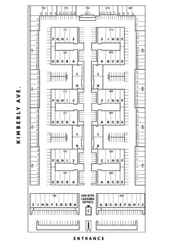 Site Plan 645-765 S. State College Blvd.