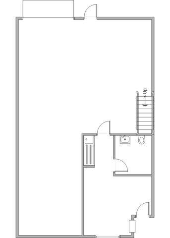 Floor Plan 740 S. Van Buren, Unit D